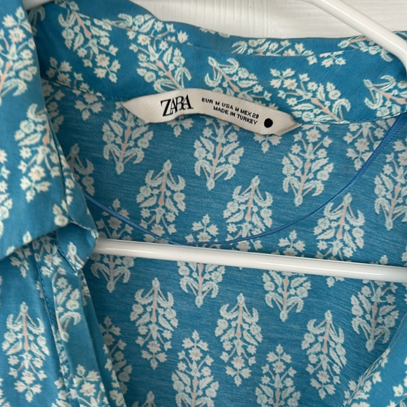 Zara button down mini dress - Picture 3 of 4